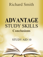 Advantage Study Skllls: Conclusions (Study Aid 10)