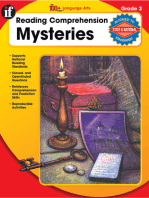 Reading Comprehension Mysteries, Grade 3