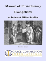 Manual of First-Century Evangelism: A Series of Bible Studies