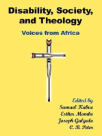 Disability, Society and Theology: Voices from Africa