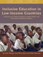 Inclusive Education in Low-Income Countries: A resource book for teacher educators, parent trainers and community development