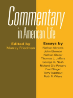 Commentary In American Life