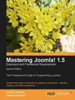 Mastering Joomla! 1.5 Extension and Framework Development: The Professional Guide to Programming Joomla!