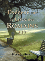 Exégèse sur le Livre des Romains (I)