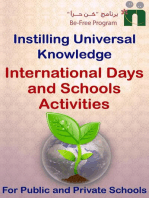 International Days and School Activities: Instilling Universal Knowledge, #2