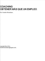 Coaching Obtener MÁS Que un Empleo