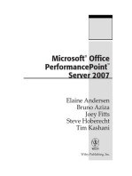 Microsoft Office PerformancePoint Server 2007