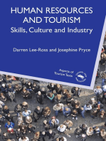 Human Resources and Tourism: Skills, Culture and Industry