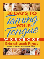 30 Days to Taming Your Tongue Workbook