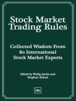 Stock Market Trading Rules: Collected Wisdom From 80 International Stock Market Experts