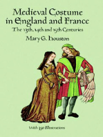 Medieval Costume in England and France: The 13th, 14th and 15th Centuries