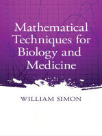 Mathematical Techniques for Biology and Medicine