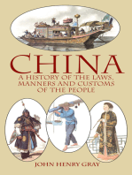 China: A History of the Laws, Manners and Customs of the People