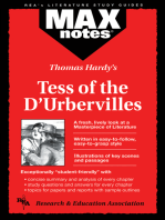 Tess of the D'Urbervilles (MAXNotes Literature Guides)