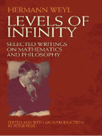 Levels of Infinity: Selected Writings on Mathematics and Philosophy