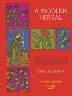 A Modern Herbal, Vol. I