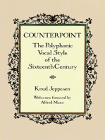 Counterpoint: The Polyphonic Vocal Style of the Sixteenth Century