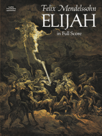 Elijah in Full Score