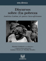 Discursos sobre (l)a pobreza: América Latina y/e países luso-africanos. Colaboración/colaboração Annina Clerici y/e Marília Mendes.