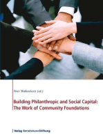 Building Philanthropic and Social Capital: The Work of Community Foundations