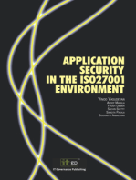 Application Security in the ISO27001 Environment