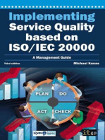 Implementing Service Quality based on ISO/IEC 20000: A Management Guide