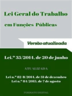 Lei Geral do Trabalho em Funções Públicas (LTFP) 2016