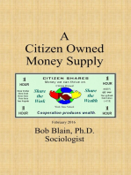 A Citizen Owned Money Supply