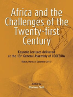 Africa and the Challenges of the Twenty-first Century: Keynote Addresses delivered at the 13th General Assembly of CODESRIA