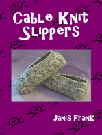 Cable Knit Slippers