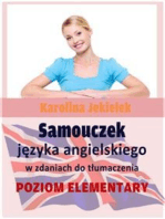 Samouczek języka angielskiego w zdaniach do tłumaczenia: Poziom elementary