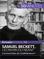 Samuel Beckett, l'écrivain du néant: Comment faire de l'antilittérature ?