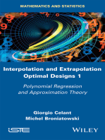 Interpolation and Extrapolation Optimal Designs V1: Polynomial Regression and Approximation Theory