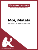 Fiche de lecture : Moi, Malala de Malala Yousafzai: Analyse complète et résumé détaillé de l'oeuvre