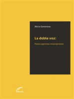 La doble voz: Poetas argentinas contemporáneas