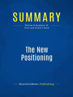 The New Positioning (Review and Analysis of Trout and Rivkin's Book)