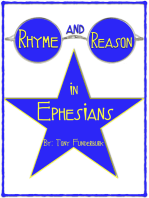 Rhyme And Reason In Ephesians