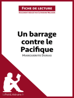 Un barrage contre le Pacifique de Marguerite Duras (Fiche de lecture): Résumé complet et analyse détaillée de l'oeuvre