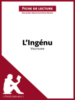 L'Ingénu de Voltaire (Fiche de lecture): Résumé complet et analyse détaillée de l'oeuvre