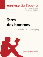 Terre des hommes d'Antoine de Saint-Exupéry (Analyse de l'oeuvre): Comprendre la littérature avec lePetitLittéraire.fr