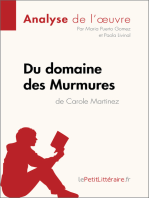 Du domaine des Murmures de Carole Martinez (Analyse de l'œuvre): Comprendre la littérature avec lePetitLittéraire.fr