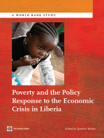 Poverty and the Policy Response to the Economic Crisis in Liberia