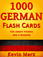 1000 German Flash Cards