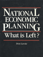 National Economic Planning: What Is Left?