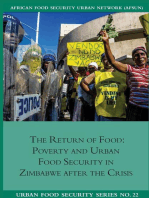 The Return of Food: Poverty and Urban Food Security in Zimbabwe after the Crisis