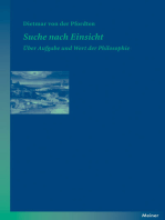 Suche nach Einsicht: Über Aufgabe und Wert der Philosophie