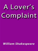 A lover's complaint