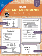 Instant Assessments for Data Tracking, Grade 1: Math