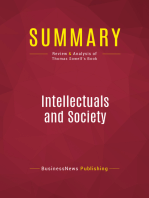 Summary: Intellectuals and Society: Review and Analysis of Thomas Sowell's Book