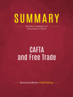 Summary: CAFTA and Free Trade: Review and Analysis of Greg Spotts's Book